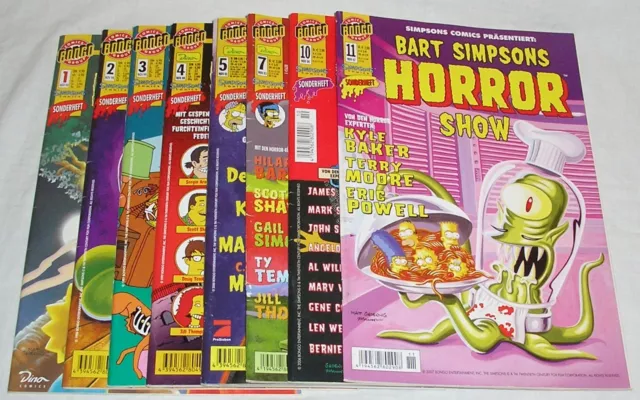 Bart Simpsons Horrorshow - Auswahl - Comic - gebraucht