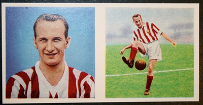 Stoke City COLEMAN VINTAGE 1960 CARD DB23P 