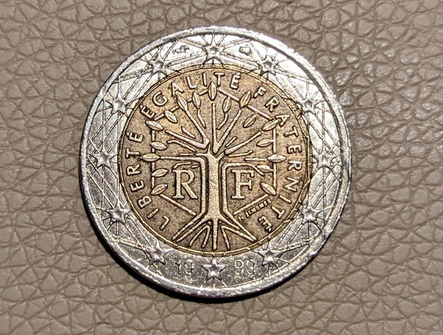 2 Euro Münze Liberte Egalite Fraternite 1999 picclick.de