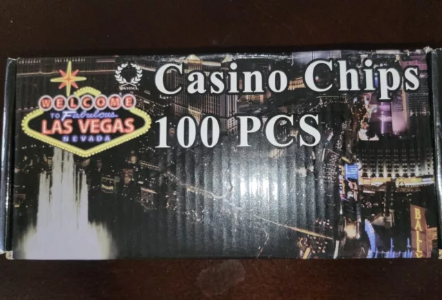 Las Vegas Casino Chip 100 Piece Set Replacements