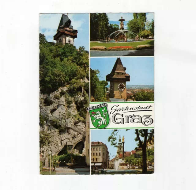 AK Ansichtskarte Gartenstadt Graz - 1980