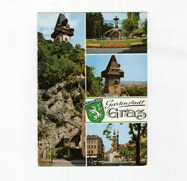 AK Ansichtskarte Gartenstadt Graz - 1980