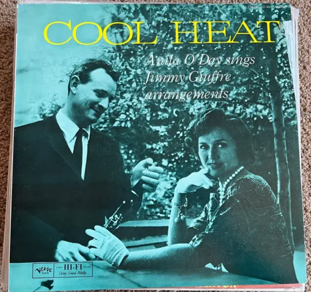 Anita O'day - Cool Heat - Jimmy Guiffre - Verve Records - Japan Reissue - 1982