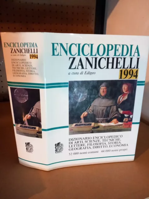 Enciclopedia ZANICHELLI "DIZIONARIO DI ARTI SCIENZE TECNICHE ...." - Edigeo 1994