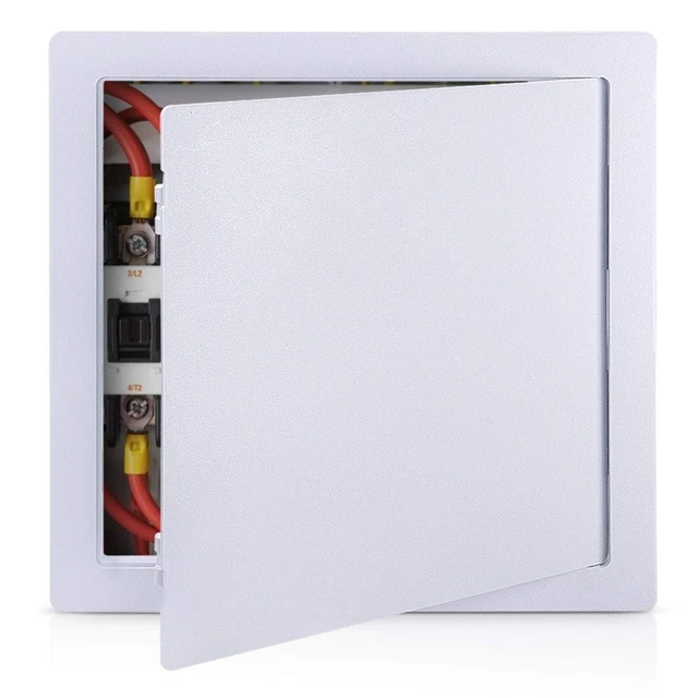 Soffitto in plastica ABS con porta resistente copertura foro a parete facile installazione muro a secco