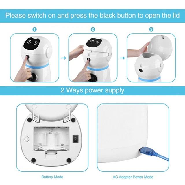 Automatischer Haustier Feeder 3.5L Auto mit Voice Record Timed Feeder für Hunde 9
