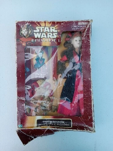1998 Hasbro Star Wars Episode I 12" Ultimate Hair Queen Amidala Doll   ~ TRL7#39