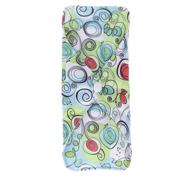 5pz Tappetino Sanitario Donna Cotone Lavabile Riutilizzabile Impermeabile Igienico Femminile GF0