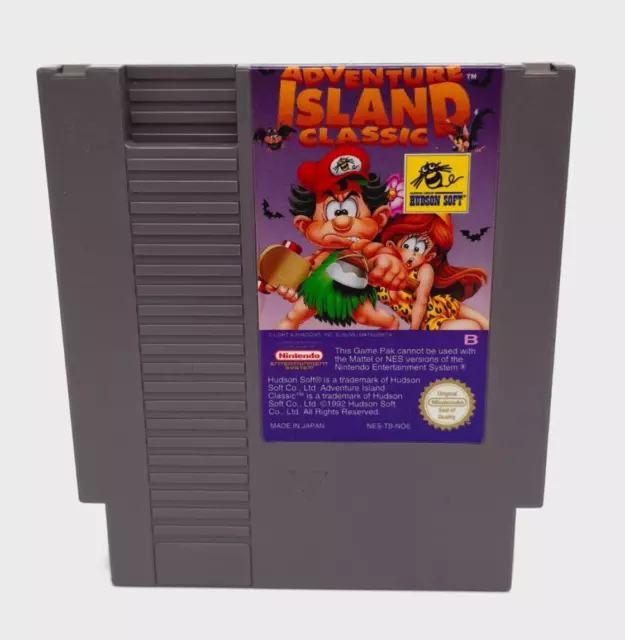 Adventure Island Classic Nintendo NES-Cartridge NOE