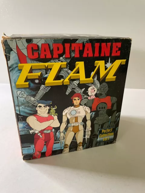 Captain Future Capitaine Flam VHS Box original Vintage (E)