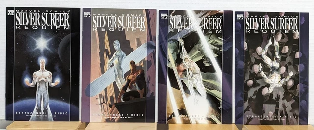 SILVER SURFER REQUIEM 1-4 1 2 3 4 Complete 2007 Series Set Straczynski NM