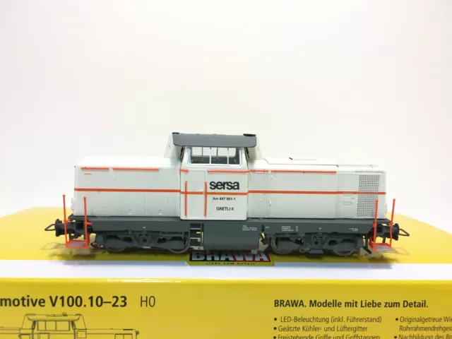 Brawa 42873 H0  Locomotore Diesel Sersa Am 847 951-1 Ep. V (Ac, Digitale)