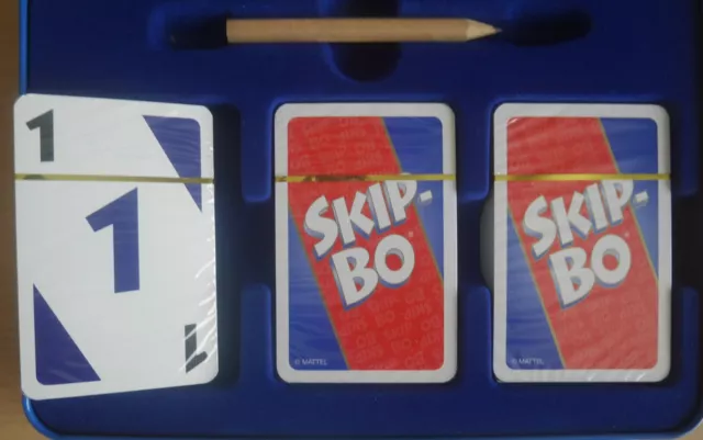 Como Nuevo, Da No Usado : Skip Bo Deluxe! Dier Mejor Edición En Metallbox 3