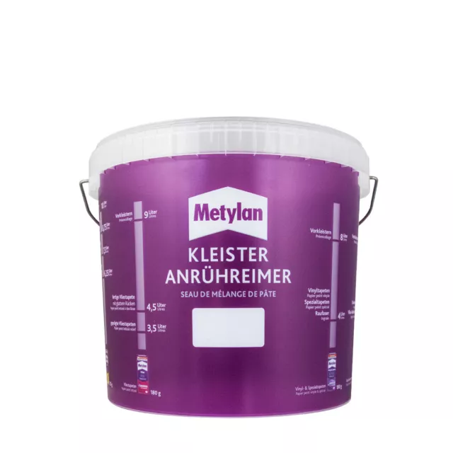Cubo de empapelado Metylan 10L, cubo de agitación