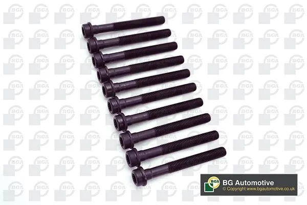 BGA Cylinder Head Bolt Set for Mercedes Benz 190 2.5 March 1989 to March 1993