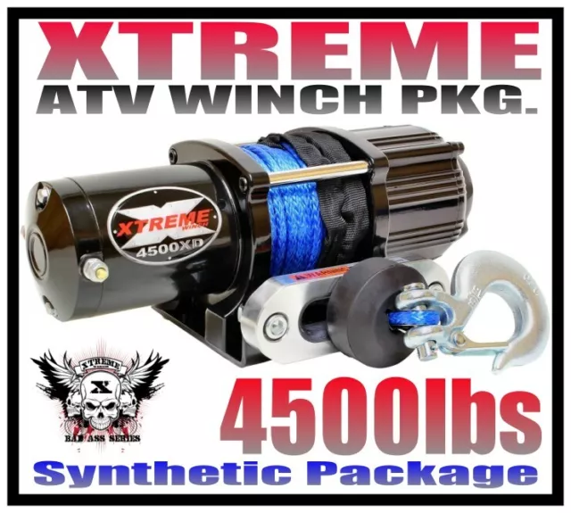 4500LB XTREME ATV WINCH YAMAHA 02-08 Grizzly 660 4500 LB