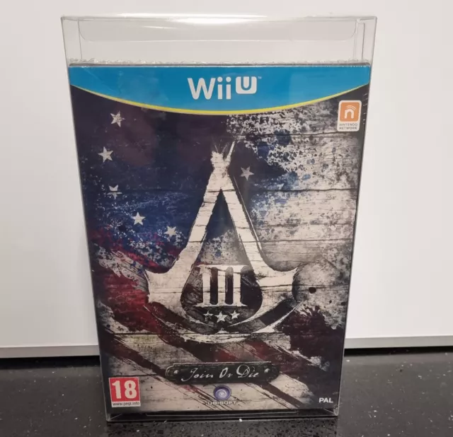 Assassin Creed III Join or Die Limited Edition for Wii U. Brand New, Sealed