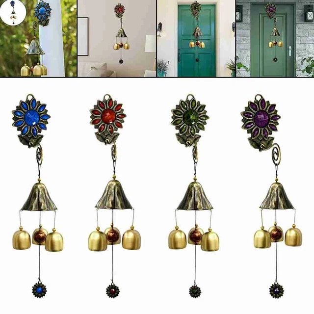 de vent de tournesol Pendentif Cloche Décor de jardin Ornement suspendu