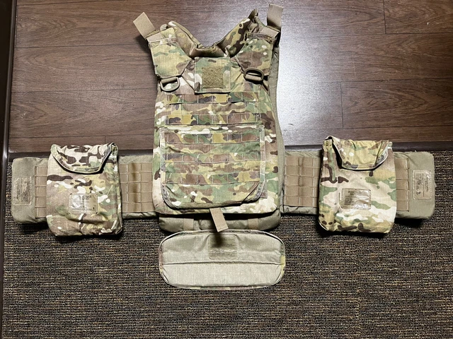 Gen 4 Bulletproof Vest Multicam Plate Carrier Medium Ocp Body Armor Gwot Oef