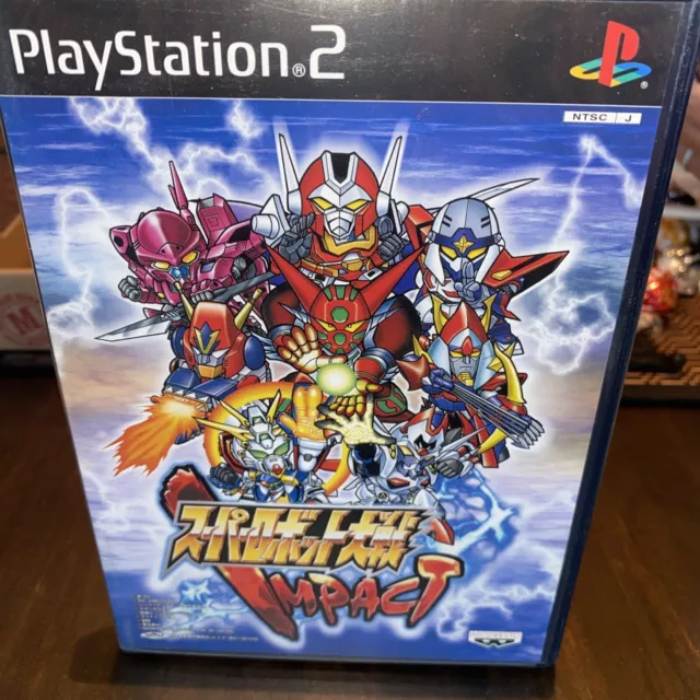 Super Robot Taisen IMPACT (Sony PlayStation 2, 2002) Japan Import