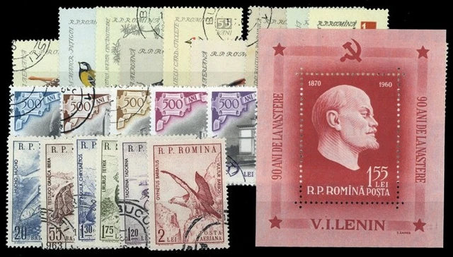 1959, Rumänien, 1780-89 u.a, **, gest. - 1743646