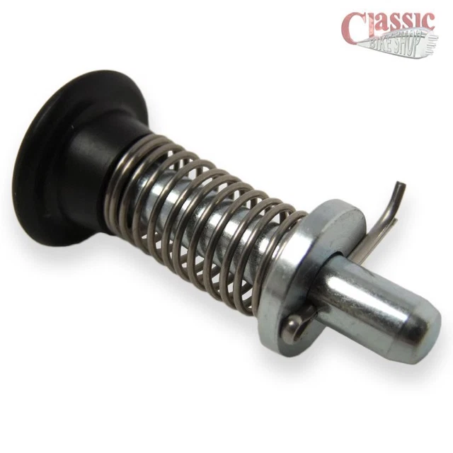 TRIUMPH SEAT KNOB COMPLETE,T90,T100,T120,T140.T150 TIGER BONNEVILLE TR6. 82-7560