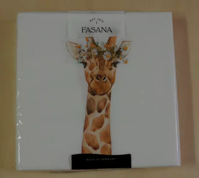 20 servilletas jirafa margaritas 1 paquete embalaje original servilletas con motivo animales grúa