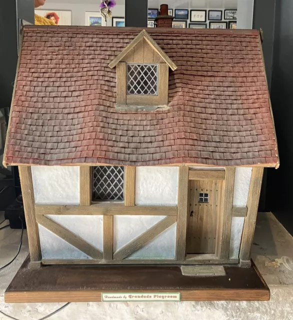 Limited edition Vintage Tudor  Cottage Dolls House - Collectors Item