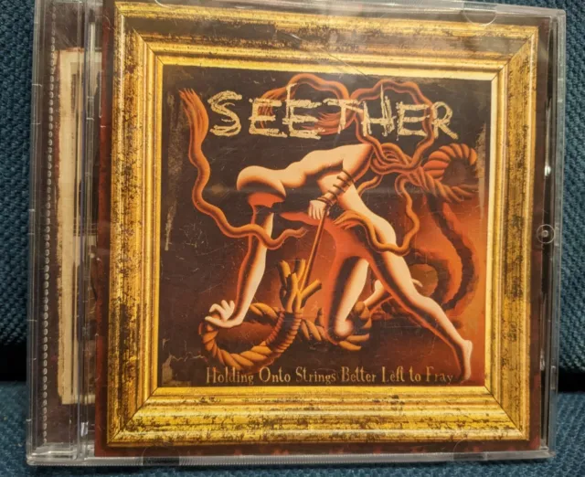 Seether - Holding Onto Strings Better Left To Fray CD nu metal Rock vgc