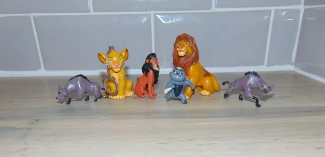 Vintage Lion King Action Figures - Simba, Scar, The Hyenas, Lion King Guard