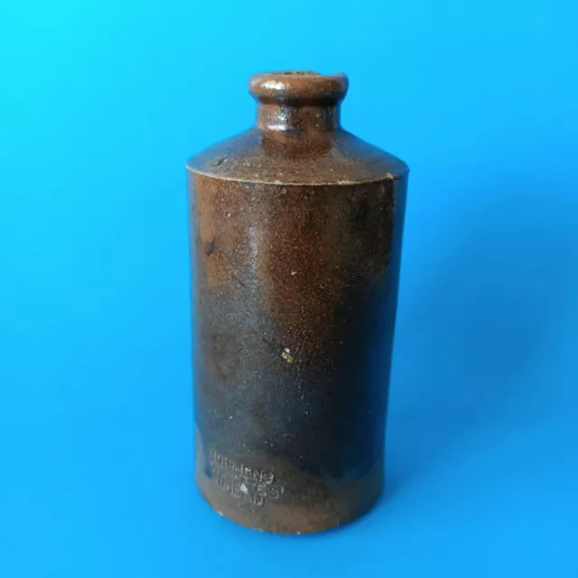 Vintage Stephens Aldersgate London Stoneware Pouring Ink Bottle