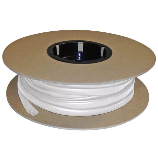 100 FT of White 1/8" Heat Shrink Tubing 2:1 Single Wall Non-Adhesive Wrap - USA