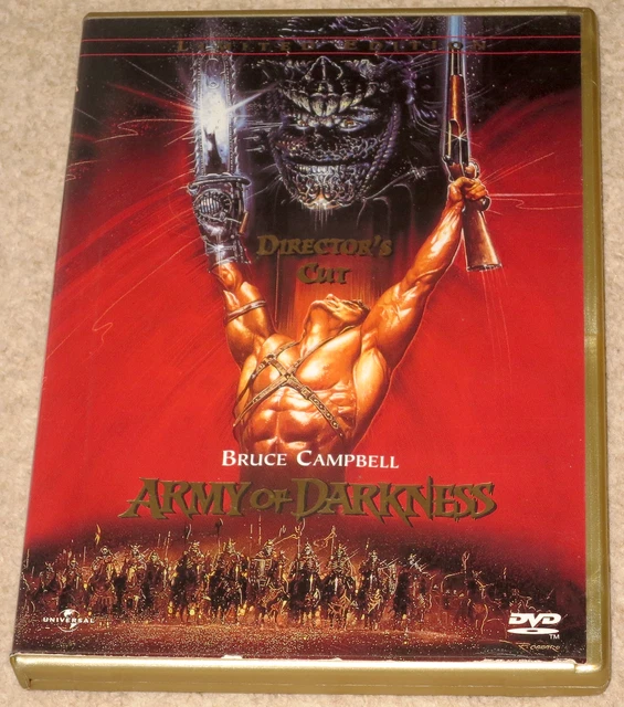 BRUCE CAMPBELL ARMY OF DARKNESS Director's Cut ANCHOR BAY Region 1 DVD