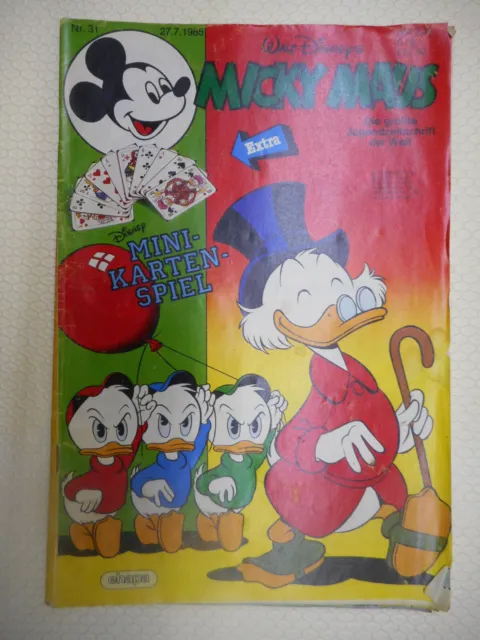 Micky Maus Nr. 31 27.7.1985; ohne Spiel; Walt Disney; #125