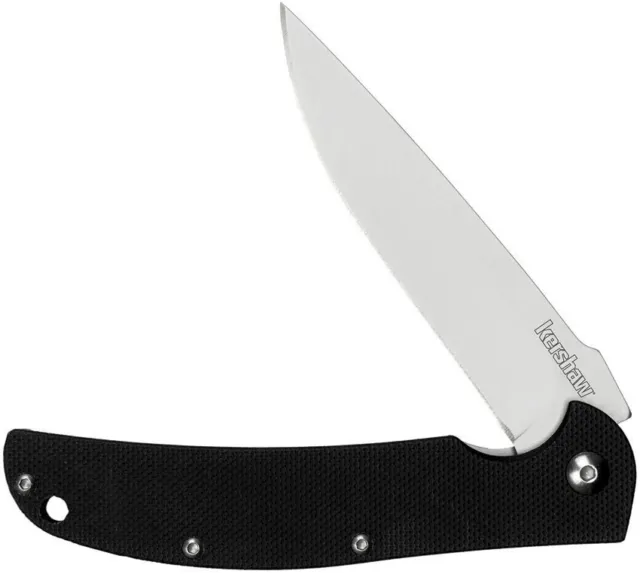 Kershaw Chill Linerlock Folding Pocket Knife Black G10 Handle 3