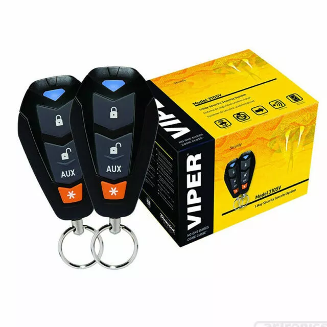 Viper 3105V Security System Keyless Entry Car Alarm w/ 2 Remotes Brand New model
