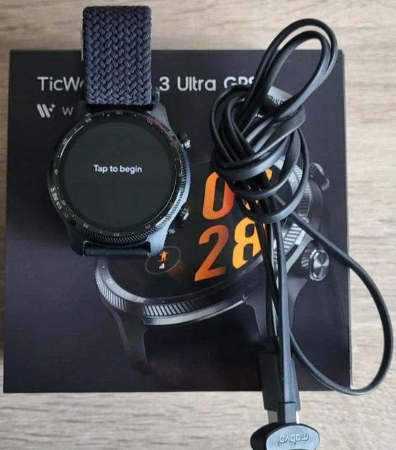 MOBVOI TICWATCH PRO 3 Ultra GPS 47mm Unisex Smart Watch Shadow