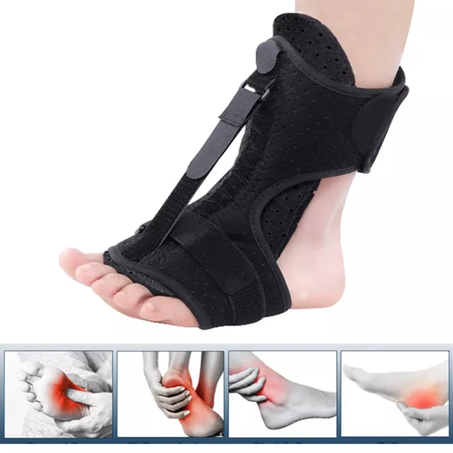 Adjustable Plantar Fasciitis Night Splint Foot Drop Orthotic Brace Splints