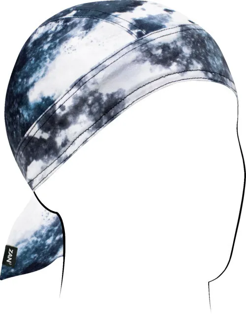 Zan Headgear Flydanna SportFlex&trade; Headwraps Black | White Tie Dye One Size