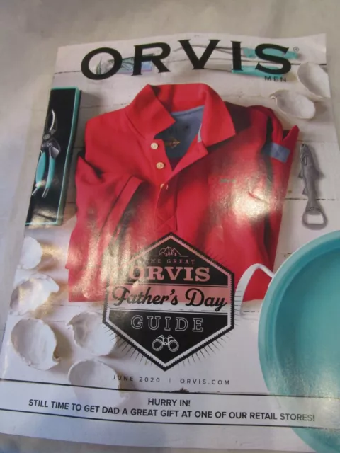 Orvis Men Catalog The Great Orvis Father's Day Guide June 2020 Brand New