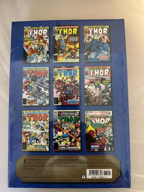 MARVEL MASTERWORKS MIGHTY THOR Vol 304 DM Vol 20 Gold Frame Variant HC SEALED 2