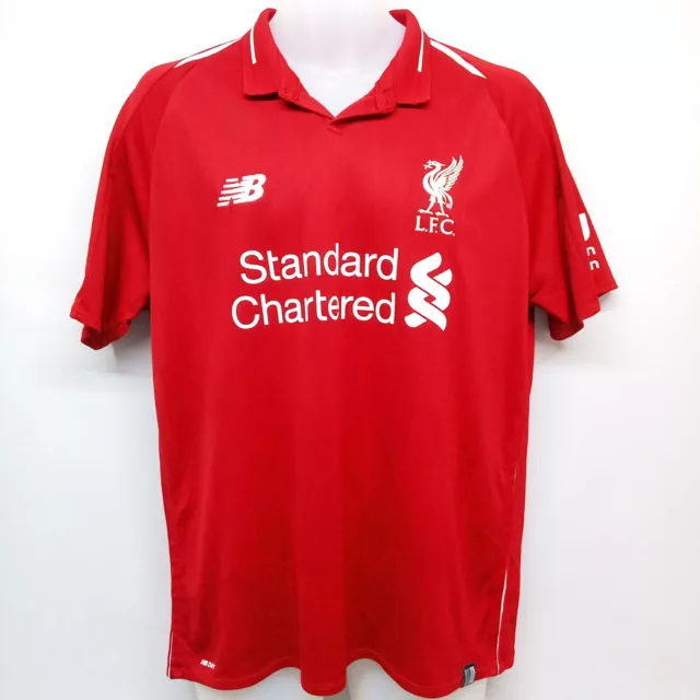 LIVERPOOL FC Home Shirt 2018-2019 18/19 New Balance Red Large