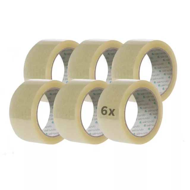 (0,02€/1m) Packband | Paketband | Verpackungsklebeband | 50mm x 66m | transparen