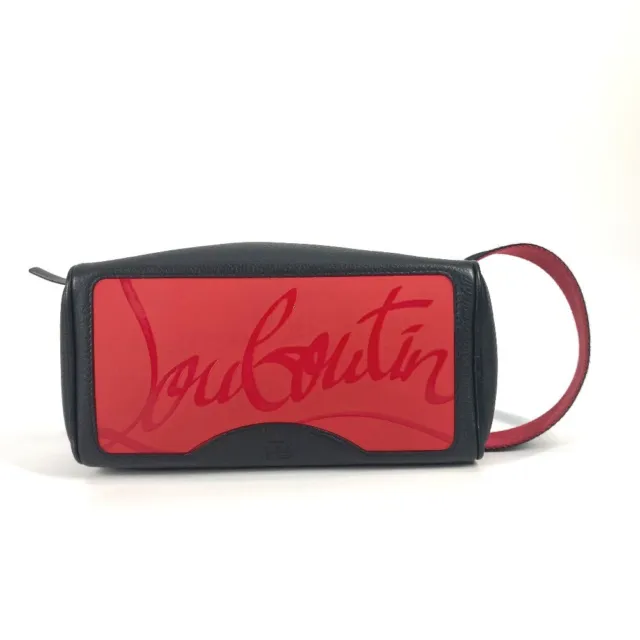 Christian Louboutin Clutch bag pouch Blaster Rubber sole with handle