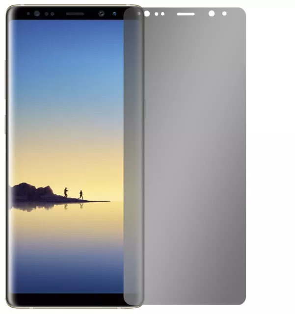 Slabo Blickschutzfolie für Samsung Galaxy Note 8 (1er Set) SCHWARZ