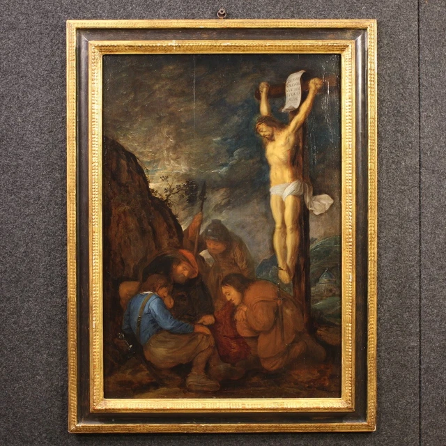 Peintre flamand, fin 17ème siècle, Paysage avec berger et ca