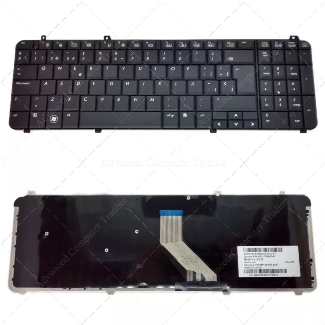 Teclado Español Para Hp Pavilion Dv6-1020Es Dv6-1110Ss Dv6-1115Es Dv6-1290Es 2