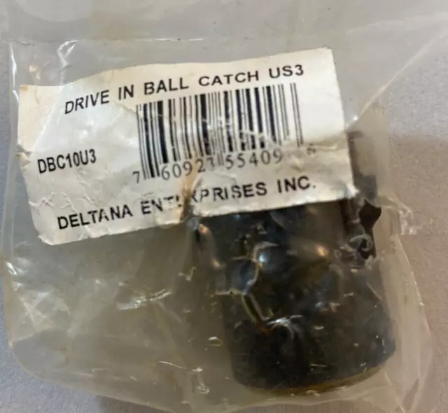 Ball Catch Tension Latch for Doors 1" Drive By Deltana