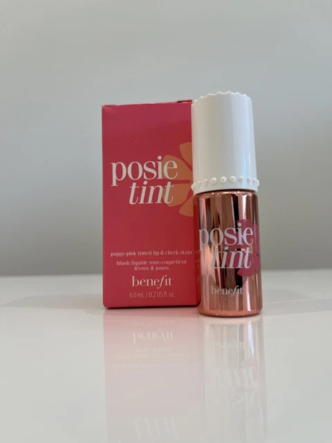 NUEVO tinte líquido para labios y mejillas Benefit Posie 6,0 ml/0,2 OZ descontinuado