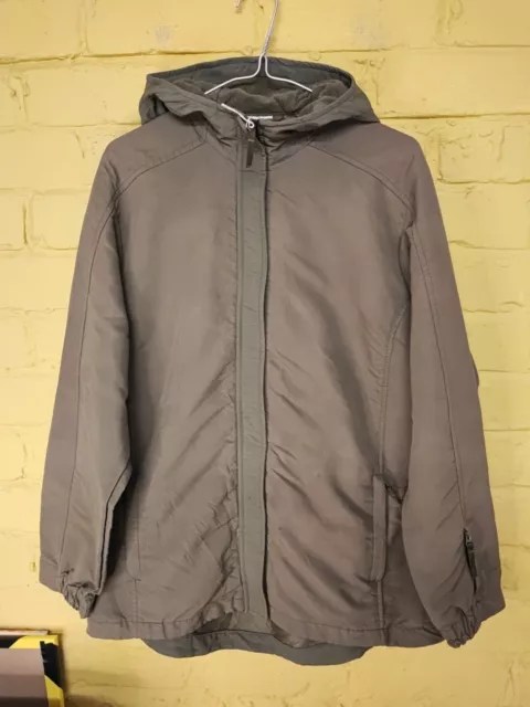 VTG Nike Y2K Softshell Jacket Size Medium UK 8-10 Khaki Green